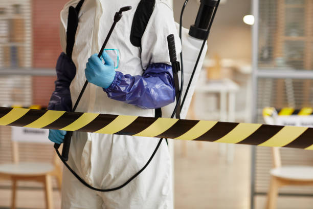 Professional Infectious Disease Decontamination technician working in Long Island, ME